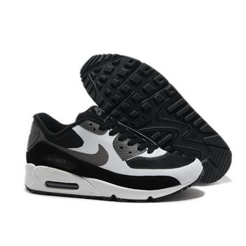 Nike Air Max 90 Hyperfuse Men White Black Running Shoes Best Price